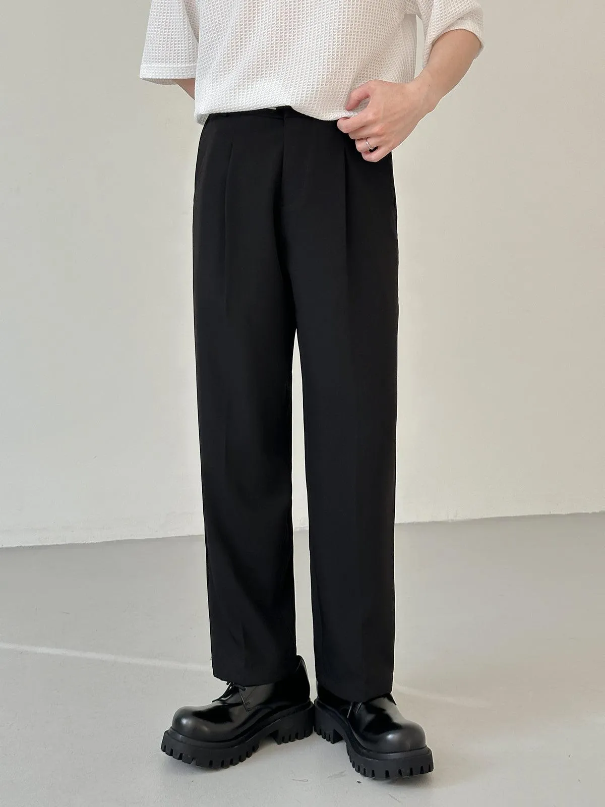 Zhou Essential Office Style Bootcut Trousers