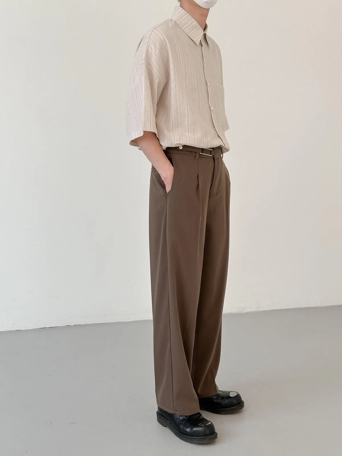 Zhou Essential Office Style Bootcut Trousers